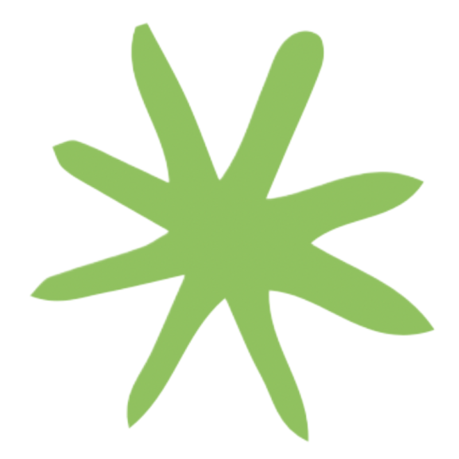 estrella verde oscuro